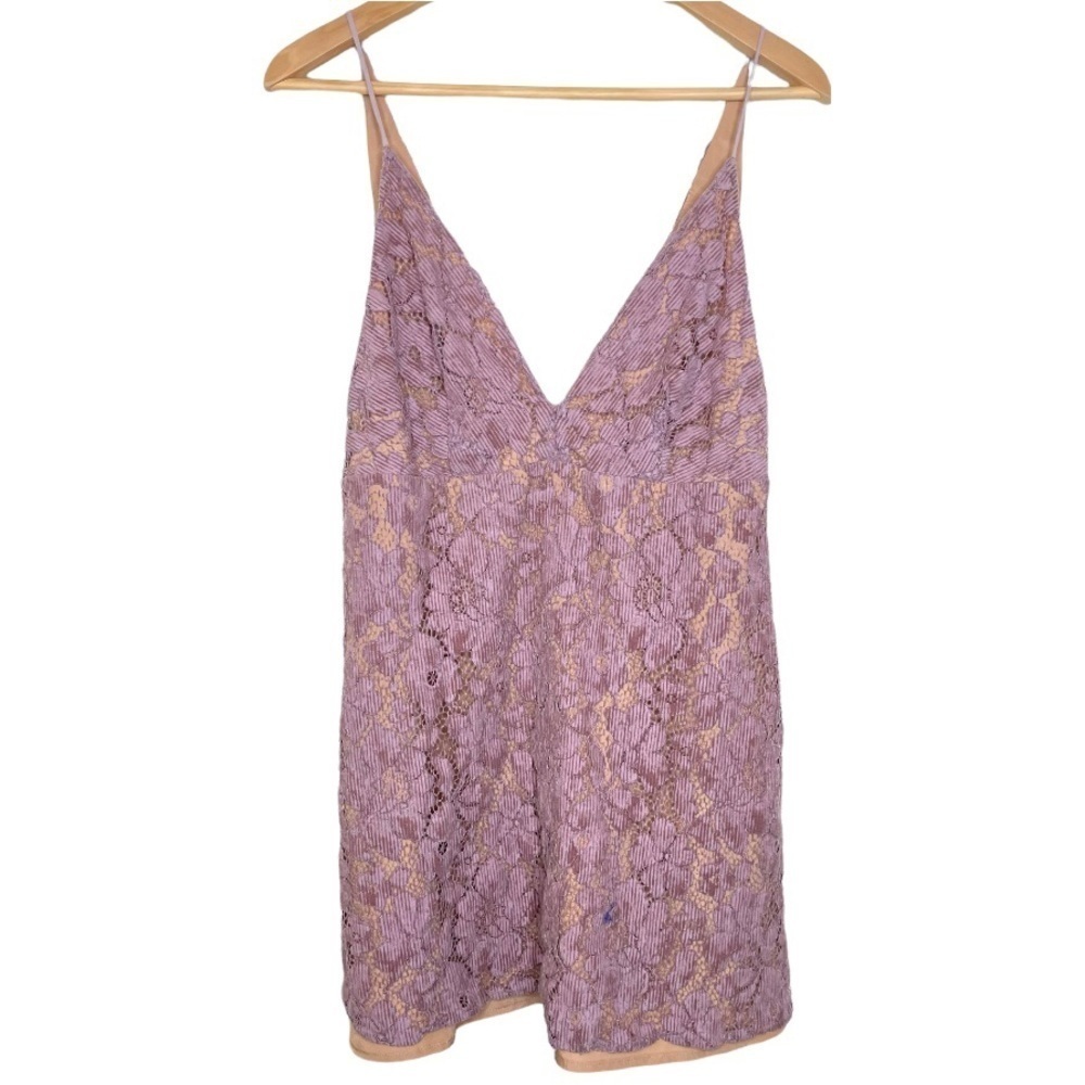 Free People Dangerous Love lace mini dress 6